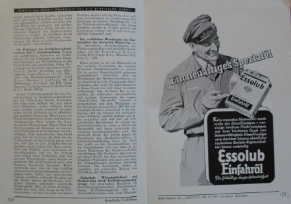 "Dienst am Auto" Tankstellen-Fachzeitschrift 1936 Braunbeck Motor-Verlag 17 Ausgaben (7273)